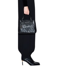 ARMANI EXCHANGE A|X CHARM Mini Bag a mano, con tracolla black - Borse Donna - 3