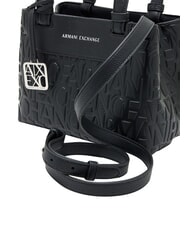 ARMANI EXCHANGE A|X CHARM Mini Bag a mano, con tracolla black - Borse Donna - 6