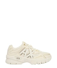 ARMANI EXCHANGE SPEED Sneakers off white+pale gold - Scarpe Unisex - 5