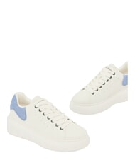 ARMANI EXCHANGE SUPER MINI-TUMBLED Sneakers  off white+glacial - Scarpe Donna - 5