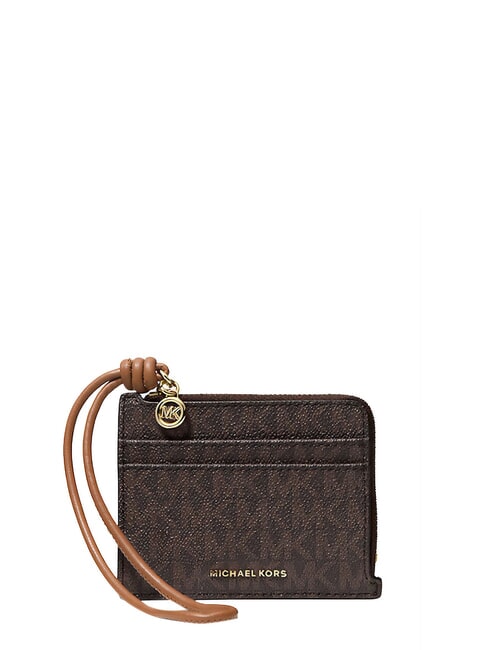 JET SET Portamonete con polsierina brn/acorn - Portafogli Donna