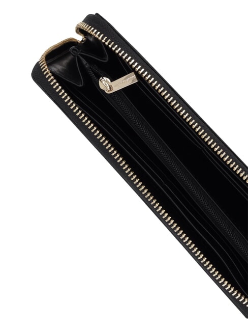 JET SET Portafoglio in pelle black - Portafogli Donna