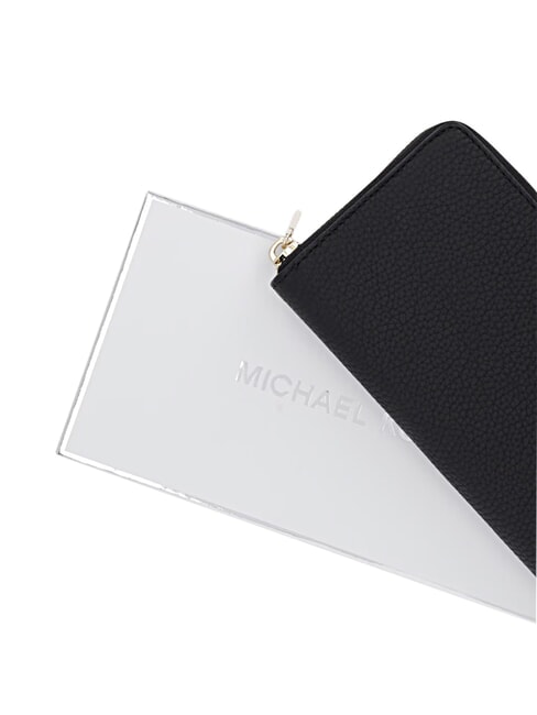 JET SET Portafoglio in pelle black - Portafogli Donna