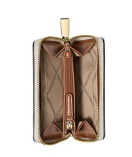 MICHAEL KORS JET SET Portacarte con portamonete vanilla/acrn - Portafogli Donna - 2