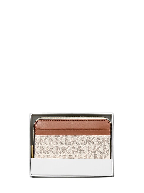 JET SET Portacarte con portamonete vanilla/acrn - Portafogli Donna