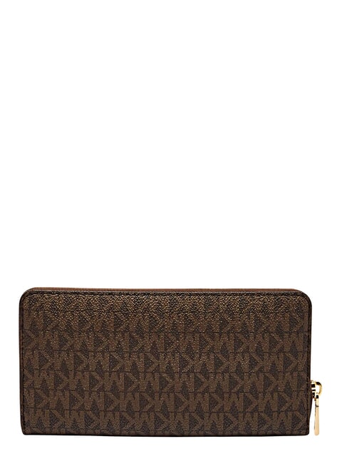 JET SET Portafoglio Zip Around brn/acorn - Portafogli Donna