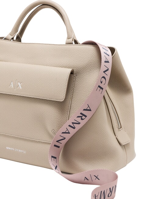 NICOLE Borsa a mano con tasca e tracolla sand - Borse Donna