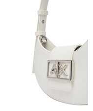 ARMANI EXCHANGE JODIE Borsa mini, con tracolla off white - Borse Donna - 5