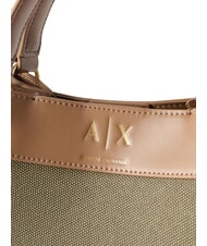 ARMANI EXCHANGE WAVE Borsa shopping, con tracolla savanna/mineral - Borse Donna - 6