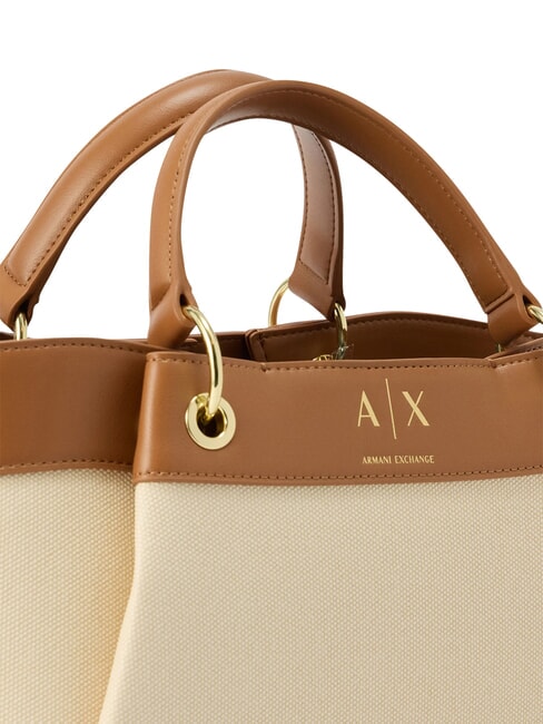 WAVE Borsa shopping, con tracolla natural / saline clay - Borse Donna