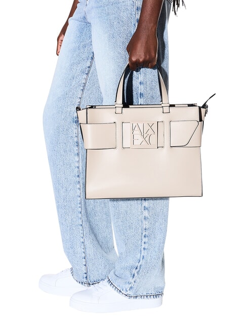 A|X BUCKLE Borsa a mano con tracolla sand - Borse Donna