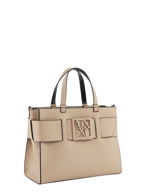 A|X BUCKLE Borsa a mano con tracolla sand - Borse Donna