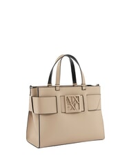 ARMANI EXCHANGE A|X BUCKLE Borsa a mano con tracolla sand - Borse Donna - 5