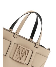 ARMANI EXCHANGE A|X BUCKLE Borsa a mano con tracolla sand - Borse Donna - 6