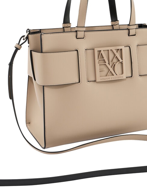 A|X BUCKLE Borsa a mano con tracolla sand - Borse Donna