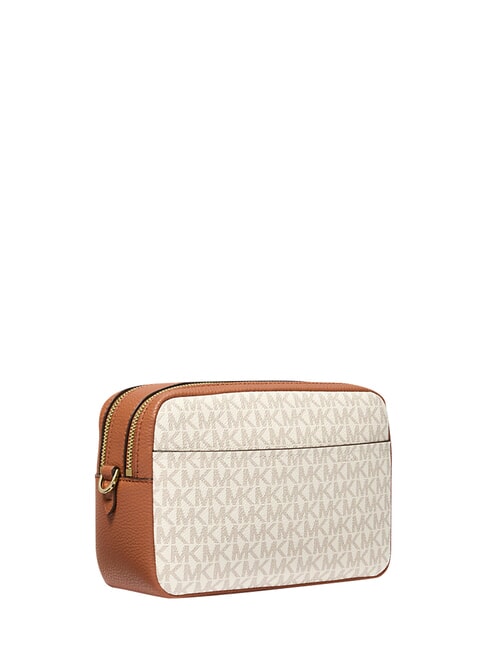 BRYANT Borsa a tracolla stampa logo all over vanilla/acrn - Borse Donna