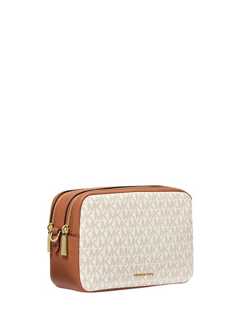 BRYANT Borsa a tracolla stampa logo all over vanilla/acrn - Borse Donna