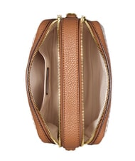 MICHAEL KORS BRYANT Borsa a tracolla stampa logo all over vanilla/acrn - Borse Donna - 5