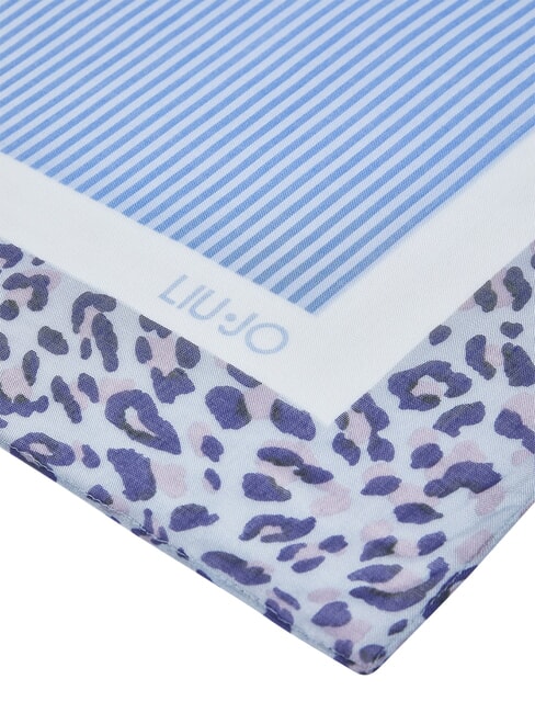 FLOWER ORCHID Foulard bright blue wave - Sciarpe