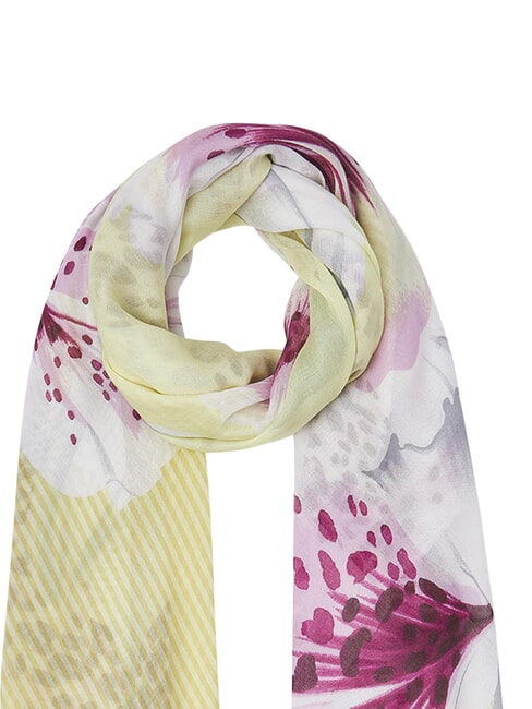 FLOWER ORCHID Foulard avocado - Sciarpe