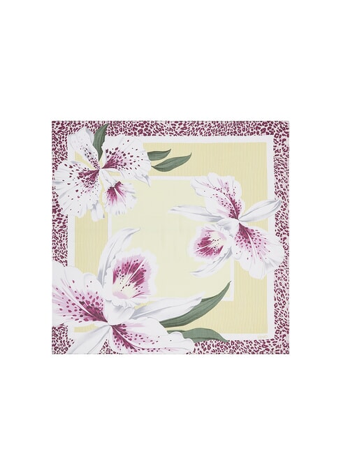 FLOWER ORCHID Foulard avocado - Sciarpe