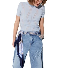 LIUJO METAL Foulard dress blue - Sciarpe - 2