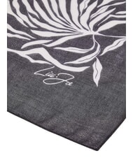 LIUJO FLOWER Sciarpa NERO - Sciarpe - 4