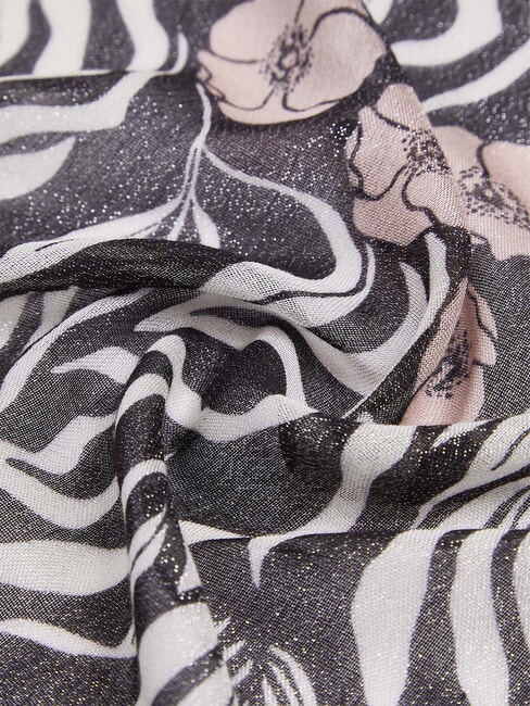 FLOWER Sciarpa NERO - Sciarpe