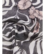 LIUJO FLOWER Sciarpa NERO - Sciarpe - 5