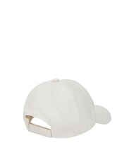 LIUJO LOGO STRIPED Cappello con visiera white cream - Cappelli - 3
