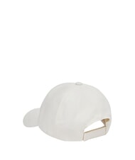 LIUJO LOGO STRIPED Cappello con visiera white cream - Cappelli - 4