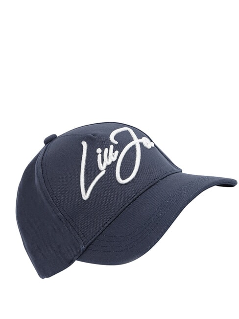 LOGO STRIPED Cappello con visiera blue sky - Cappelli