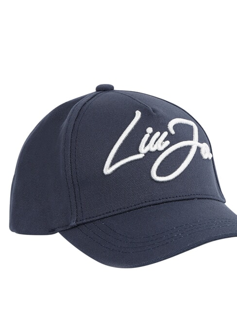 LOGO STRIPED Cappello con visiera blue sky - Cappelli