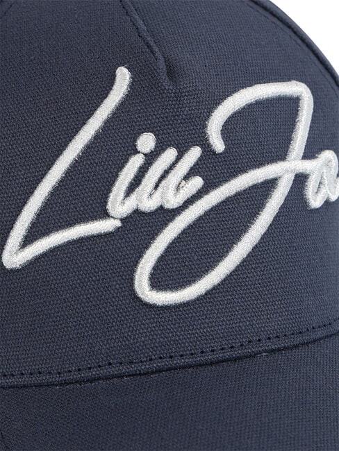 LOGO STRIPED Cappello con visiera blue sky - Cappelli