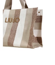 LIUJO LOGO Borsa a mano, con tracolla sabbia - Borse Donna - 5