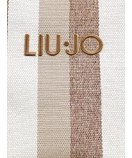 LIUJO LOGO Borsa a mano, con tracolla sabbia - Borse Donna - 7