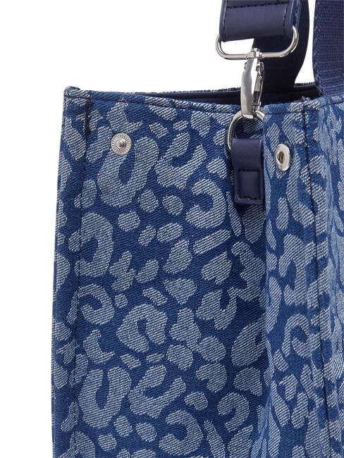 LOGO STRASS Borsa a mano, con tracolla den.blue animalier - Borse Donna