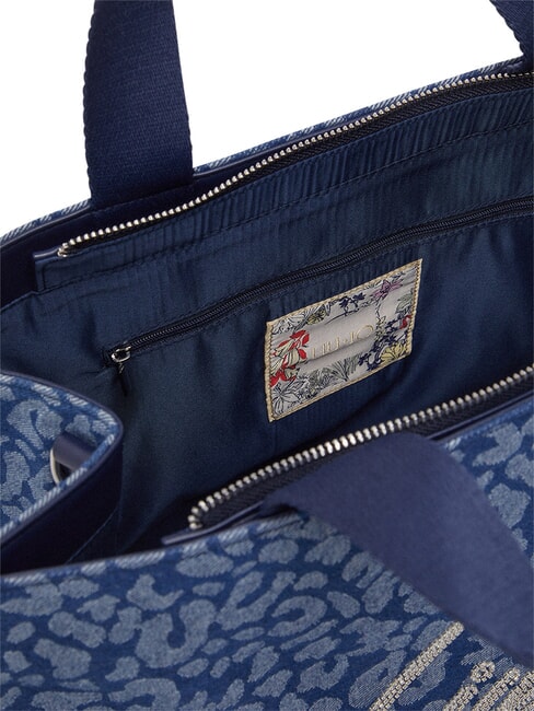 LOGO STRASS Borsa a mano, con tracolla den.blue animalier - Borse Donna