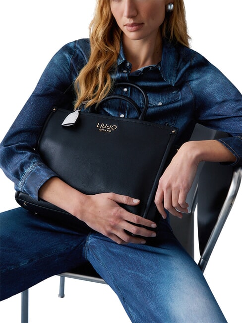 RIDHI Borsa media, a mano, con charm darkcip - Borse Donna