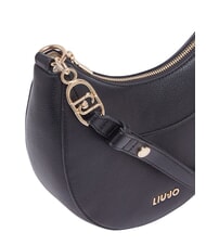 LIUJO CIRRY Borsa media, a spalla, con charm NERO - Borse Donna - 6