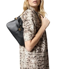 PINKO BELT BAG Borsa media, in pelle nero-antique gold - Borse Donna - 2