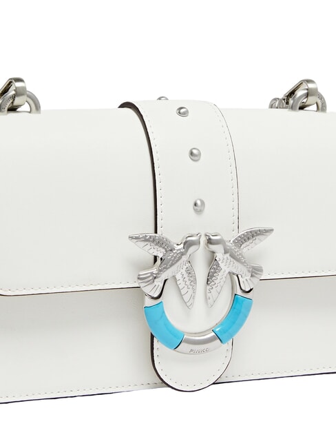 LOVE ONE MINI Borsa mini, mistopelle bianco nembo-matt. silver - Borse Donna