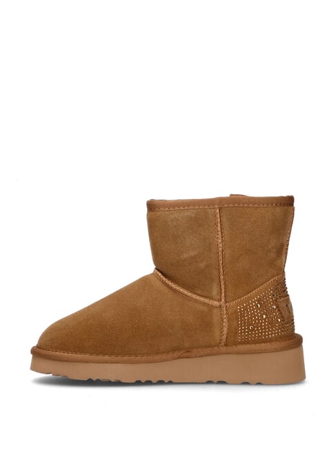 GEO Stivaletti in pelle cammello - Scarpe Donna