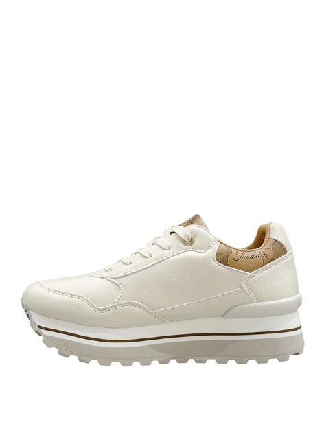 GEO Sneakers alte bianco sporco/geo beige - Scarpe Donna