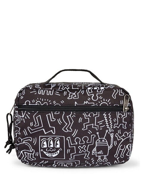 ROAD KIT Beauty case da viaggio con appendino keith haring black - Beauty Case