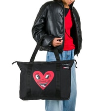 EASTPAK TRAVEL TOTE Borsa porta PC 16" keith haring heart - Borse Donna - 4