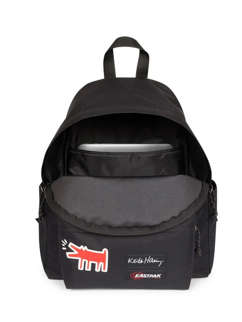 PADDED DAY PAK'R Zaino porta PC 14" con tasca porta borraccia keith haring patch - Zaini Scuola & Tempo Libero