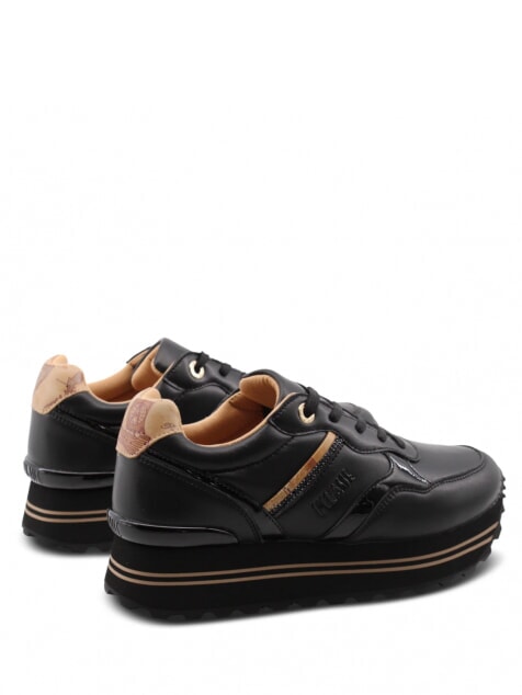 GEO Sneakers alte ner/gebei - Scarpe Donna