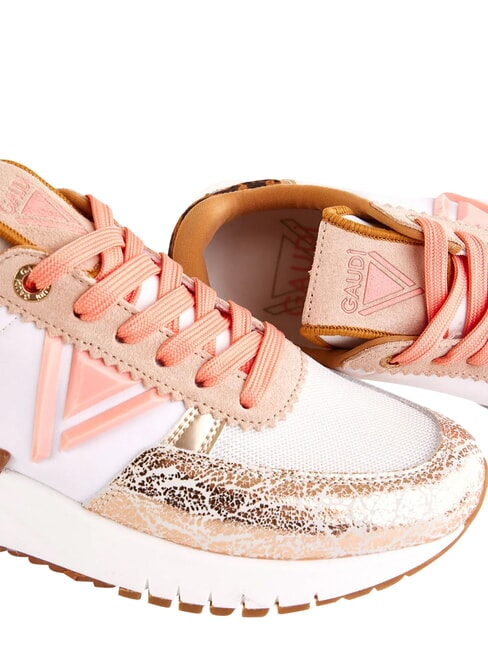 ICONICA BOOM DAY Sneaker in pelle WHITE/PLATINO - Scarpe Donna