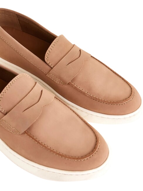 DENIS Mocassini in pelle sand - Scarpe Donna